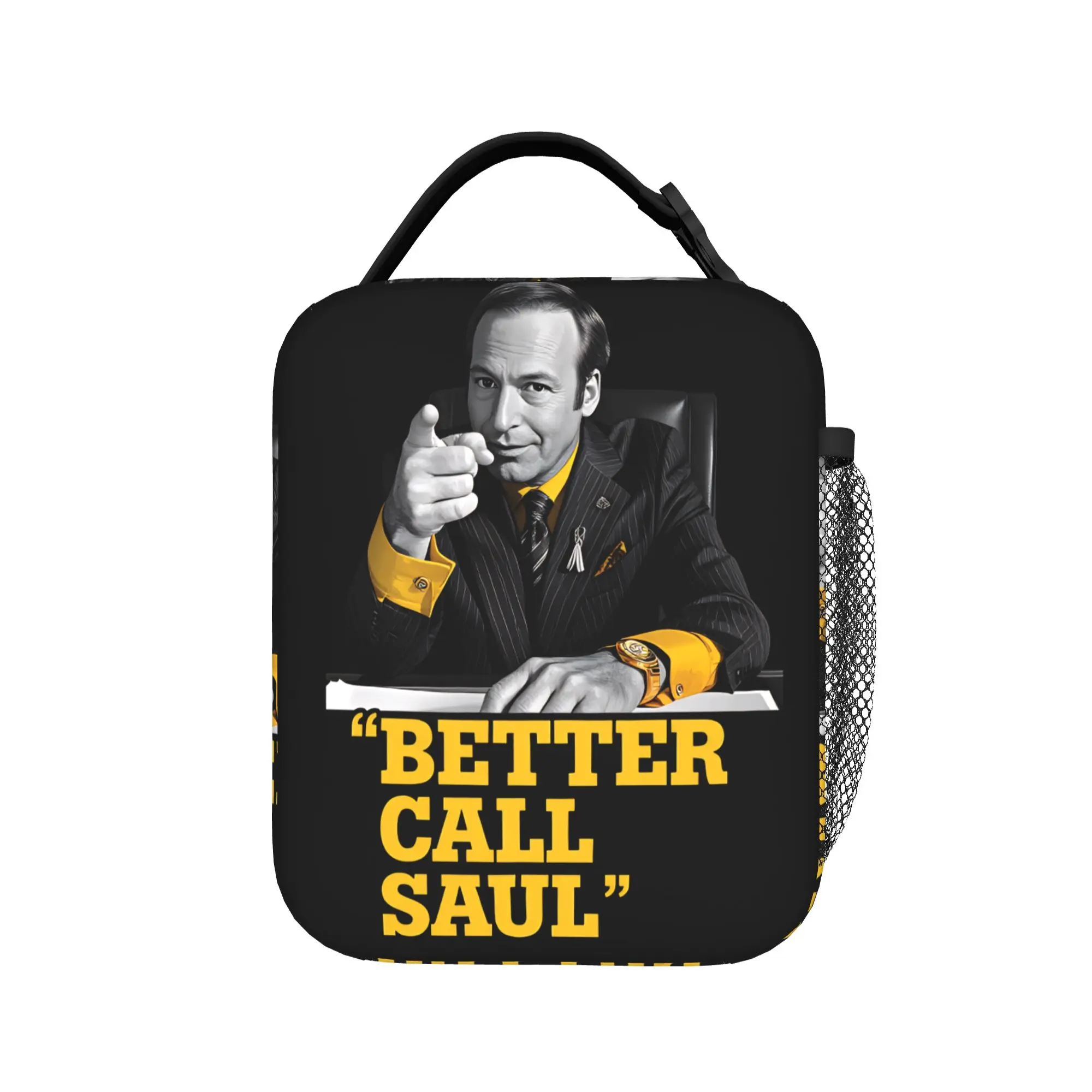 Breaking Bad Los Pollos Hermanos Lunch Bag Lunch Box For Men Picnic Portable Cooler Bag Oxford Print Thermal Tote Handbags