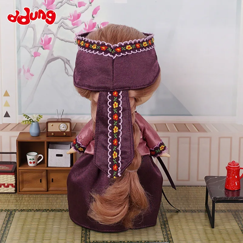 ddung dongji new Korean dress doll ethnic style hanbok doll girl girl gift