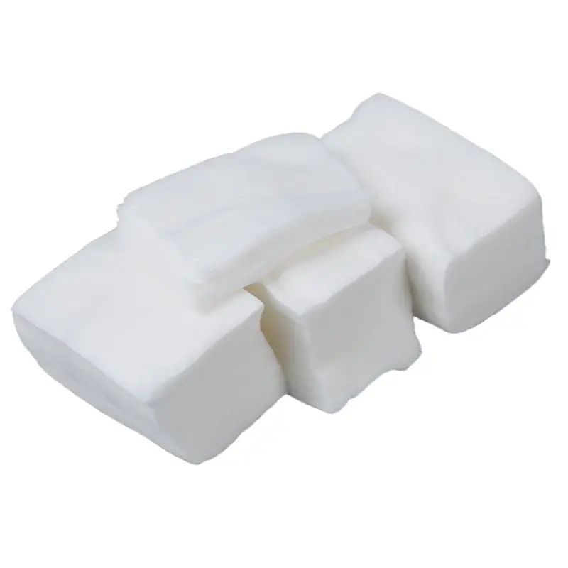 ABKR-960Pcs وسادات قطنية مستطيلة لتنظيف طلاء الأظافر باللون الأبيض للسيدات #4