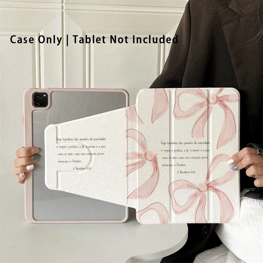 

360 ° Rotating Foldable Case to Easily Protect Your Pad: Compatible with iPad Air 6,Air 5,4,10,2024,air m3/a16 2025