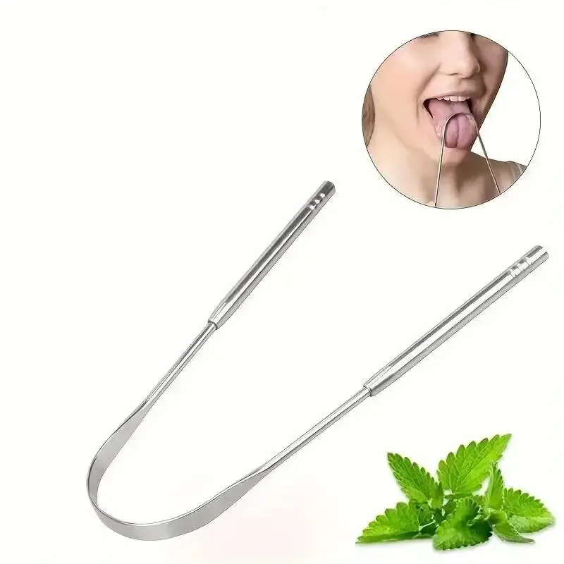 

Ergonomic U Shaped Tongue Scraper Gentle Cleaning Tool for Removing Plaque and Freshening Breath