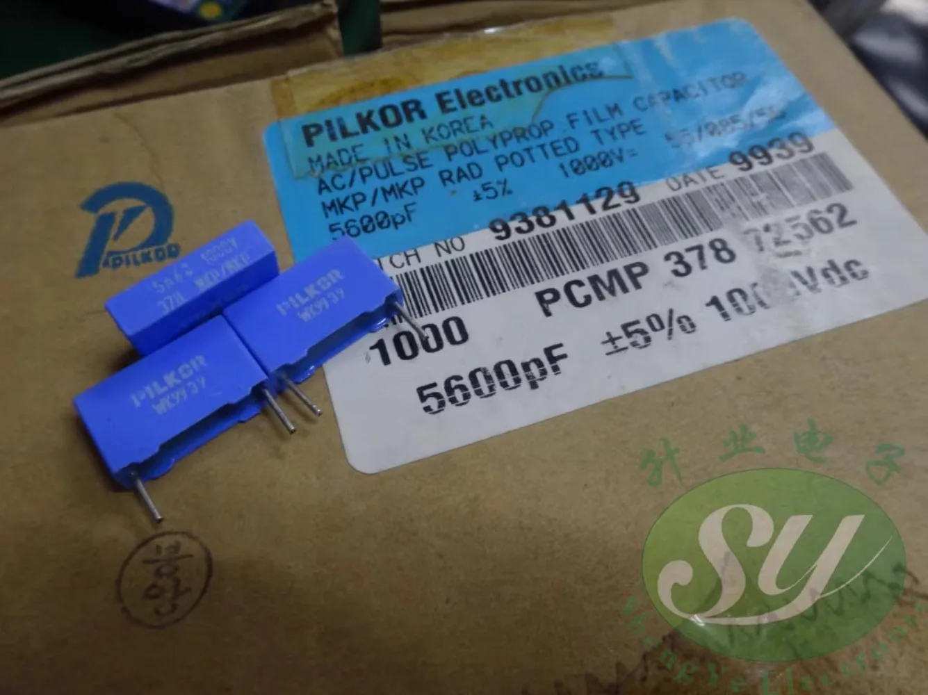 

20PCS MKP 0.0056uf/1000v 5.6nf 5600pf 5n6 562 New Film Capacitor