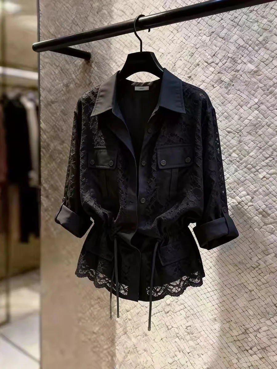 

Unique Chic Casual Women's Top Spring Summer New Design Sensation Small Audience Breathable Comfortable Long Sleeve Shirt