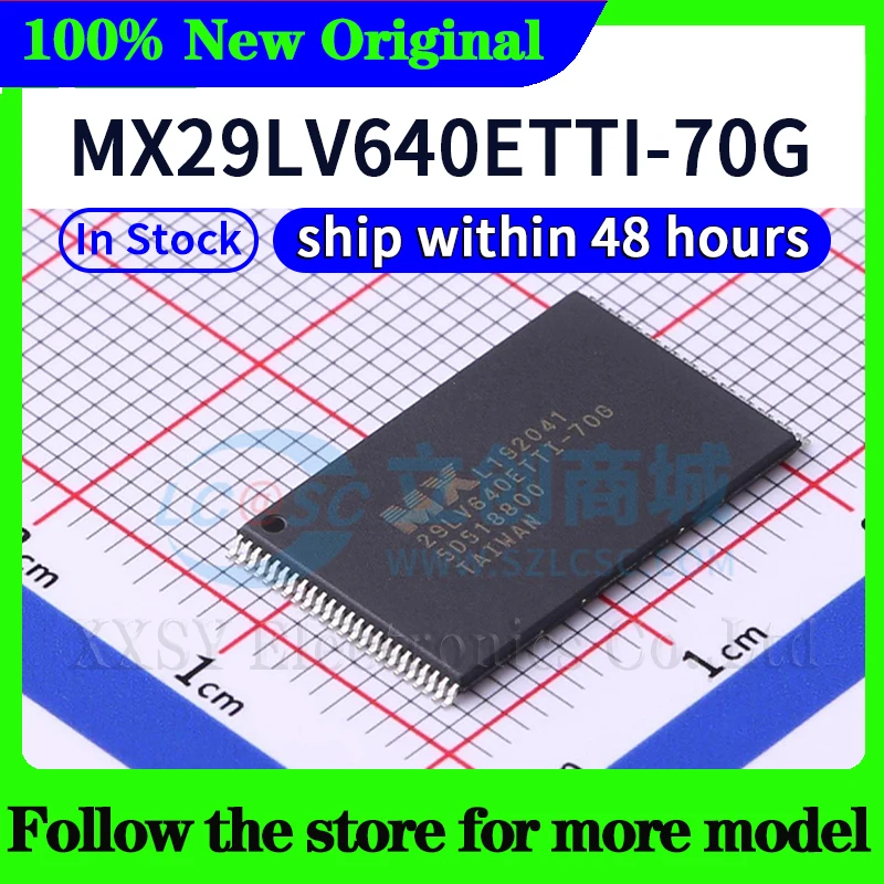 

MX29LV640ETTI-70G Высокое качество, новый