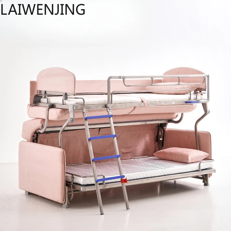 

MJY Small Apartment Sofa Extendable Dual-use Double Person Technology Cloth Sofa Bed