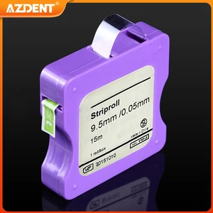 AZDNET Dental Striproll Haved Light Clear Harzblech Matrixbänder Länge 15 m Dicke 0,05 mm Zahnverbrauchsablagen 6 Hauptverkäufe zahnärztliche Acetatmatrix - №4