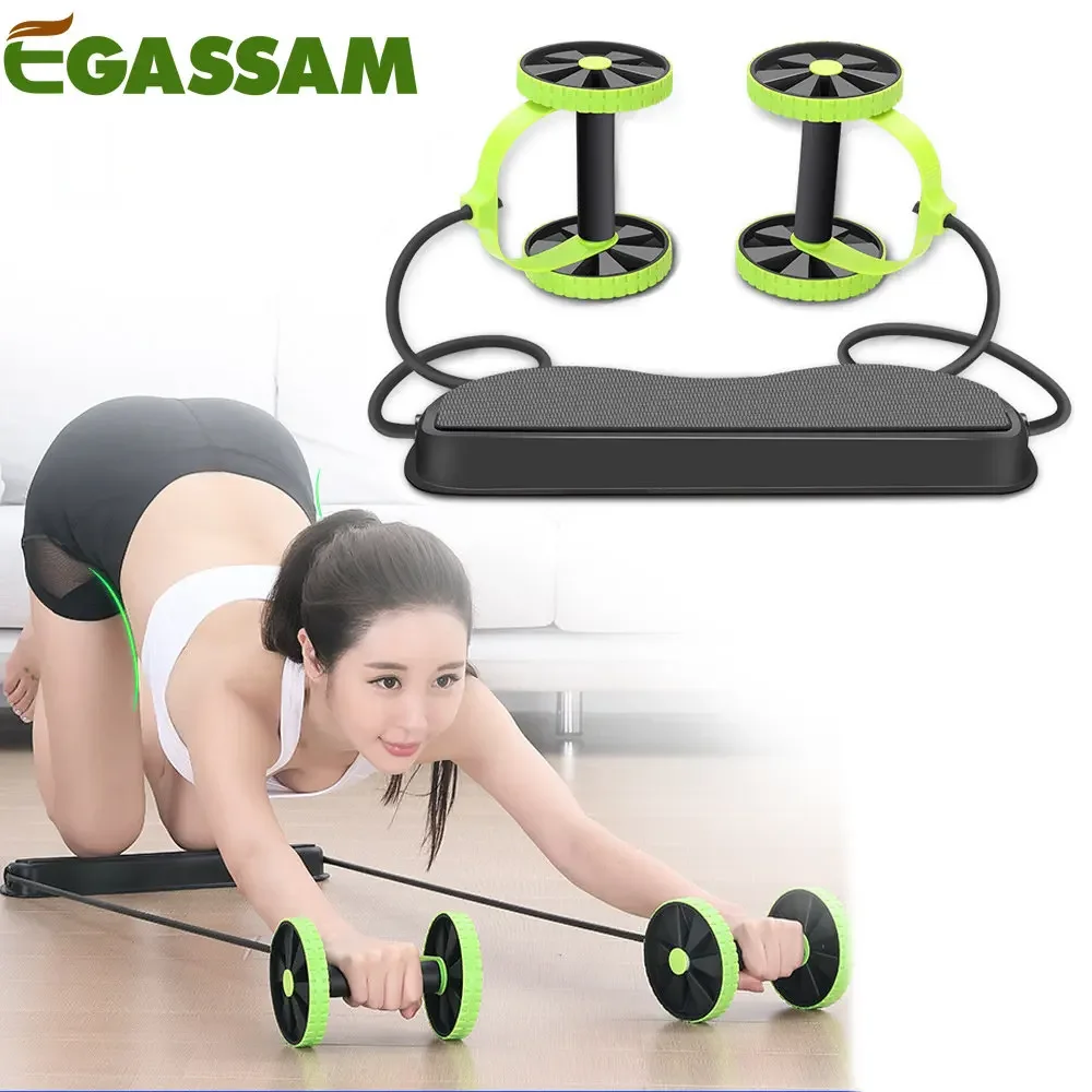 

Ab Roller for Abs Workout Multifunctional Thicker No Noise Ab Roller Wheel Exercise Equipment Easy to Use Ab Roller Body Shaping