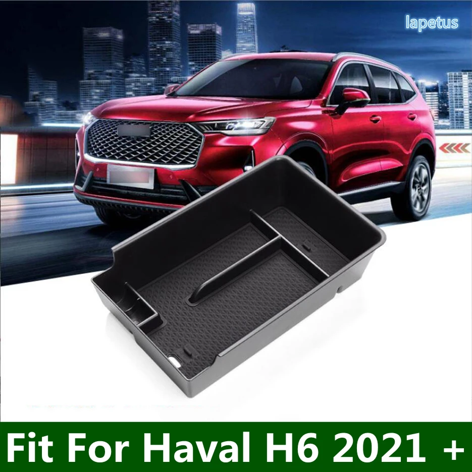 

Plastic Central Console Armrest Plate Storage Box Container Organizer Holder Tray Cover Fit For Haval H6 2021 - 2024 Accessories