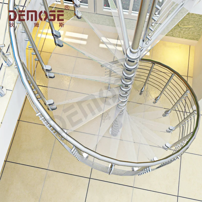 Custom.modern prefabricated stairs small stainless steel staircase