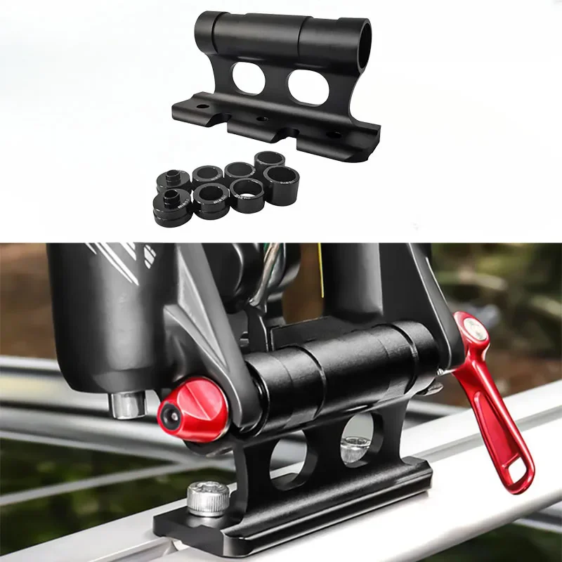 MTB Road Bike Roof Bracket Trucks Bike Stand Fixed Bicycle Supply Car Racks QR Thru Axle Boost Fork Stand Full Standard Support