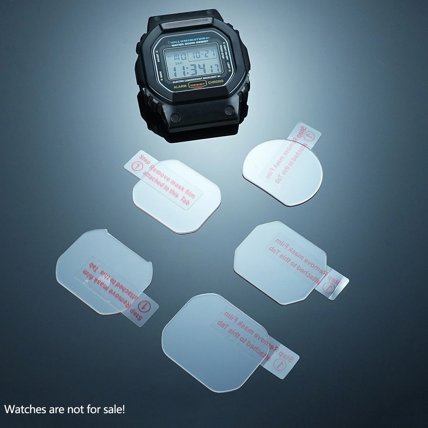 watch glass tempered film anti scratch film for Casio DW-5600/GBD-200/GMW-B5000/GW-6900/GX-56 Watch screen protector film