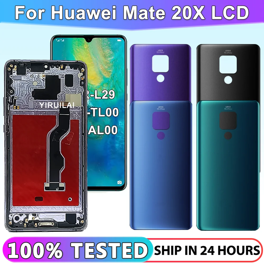 

For HUAWEI 7.2''Mate 20X For Mate 20 X EVR-L29 AL00 TL00 LCD Display Touch Screen Digitizer Assembly Replacement