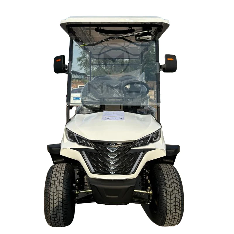 New 2 Seater Street Legal Golf Cart 4 Seater Lifted Lithium Battery Golf Carts Four-wheel drive Electric Golf Hunting Cart