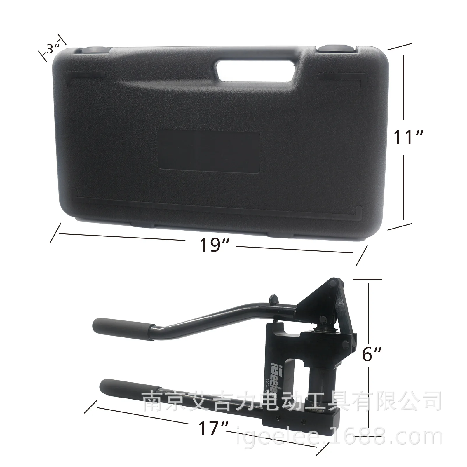 Cross‑border Mechanical Hole Opener CC‑100 Manual Punching Tool, Light‑gage Steel Keel Hole Opener