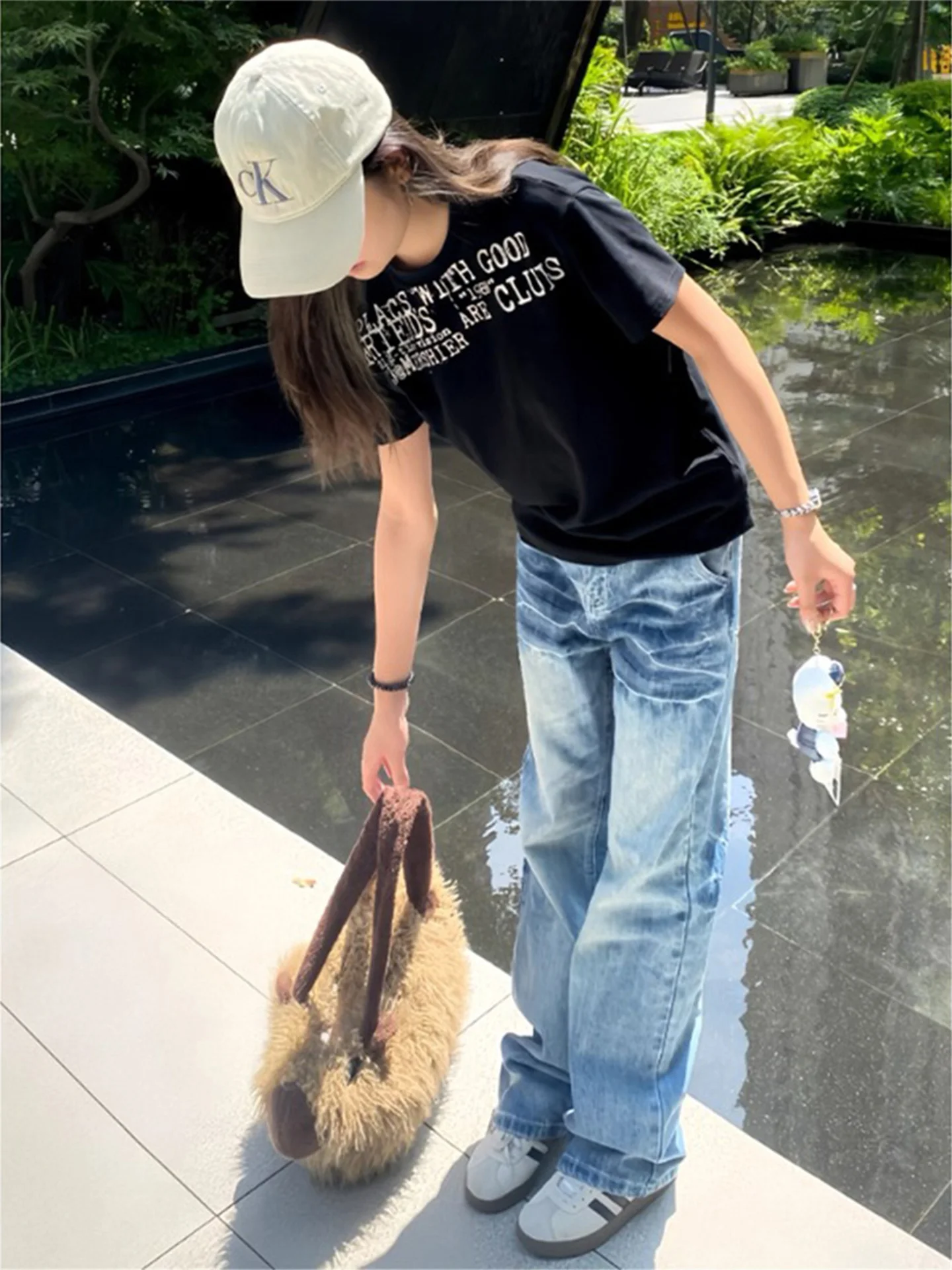 

American Retro Lightning Pattern Flared Jeans Men's Women's Spring Autumn Straight Leg Slim Fit Cleanfit Jeans Casual Sle