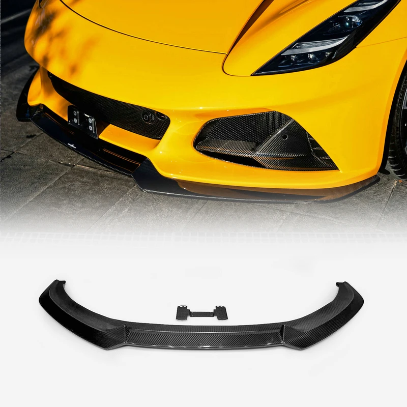 

High Quality Dry Carbon Front Lip Emira OD Type Premium Exterior Accessory