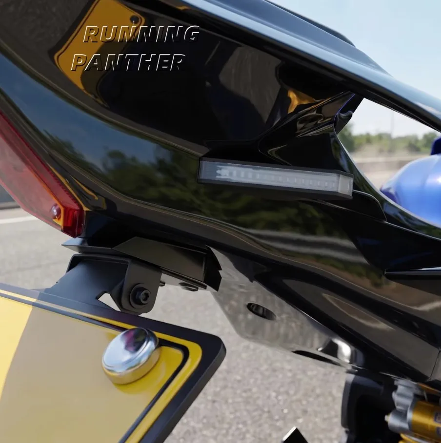 For YAMAHA YZF-R1 YZF-R1M R1 2015-2025 New Motorcycle Accessories Separate License Plate Holder Waterproof Short Tail Black