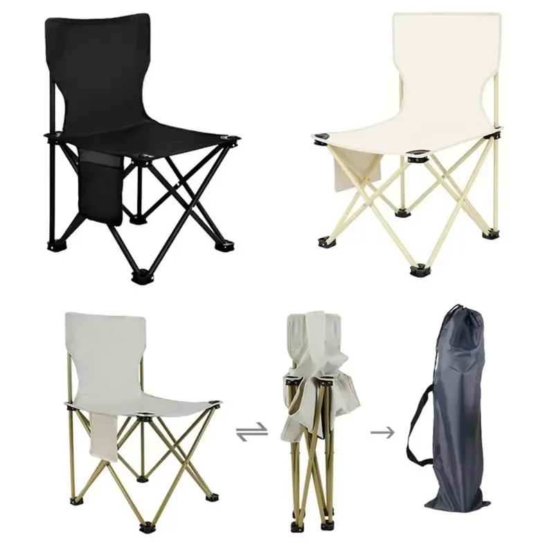 for Manufacturer Ultralight Custom Travel Portable Children Foldable Camping Chair for Outdoor