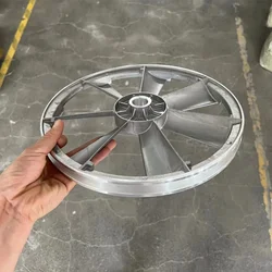 Air Compressor Belt Machine Head Flywheel Single Groove Triangle Wheel Pulley 2065 Aluminum Double Cylinder Pump Head Flywheel 3