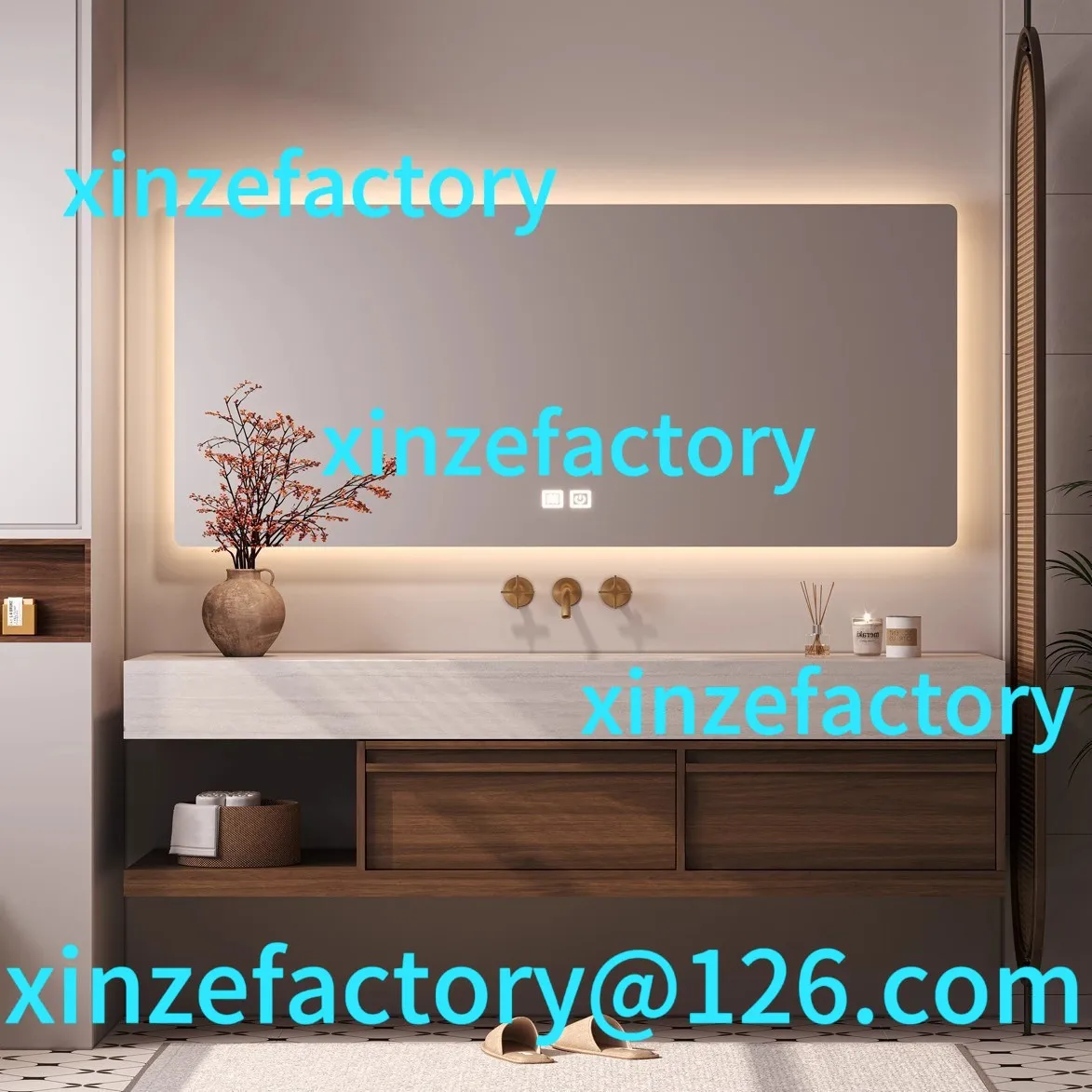 

Customizable medieval rock slab hot bending bathroom cabinet hand wash face toilet