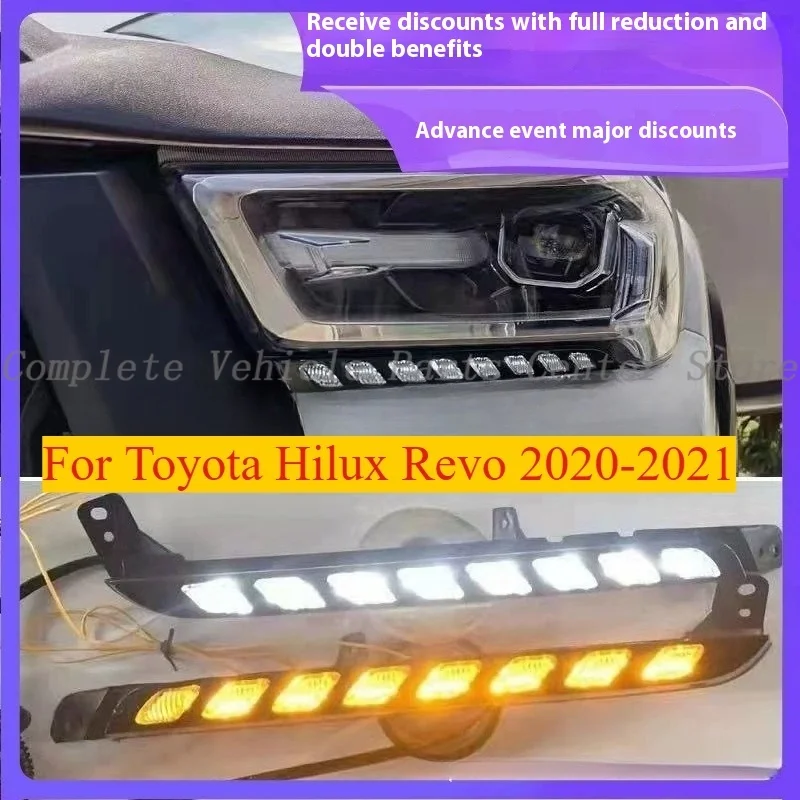 

High Quality Daytime Running Light Brow LED Strip For Toyota Hilux Revo 2020-2021 Modification
