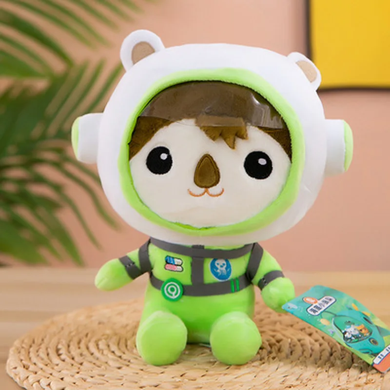 22cm Moose Toys The Octonauts Plush Doll Toy Above Beyond Barnacles Shellington Kwazii Cartoon Anime Stuffed Accompany Soft Doll