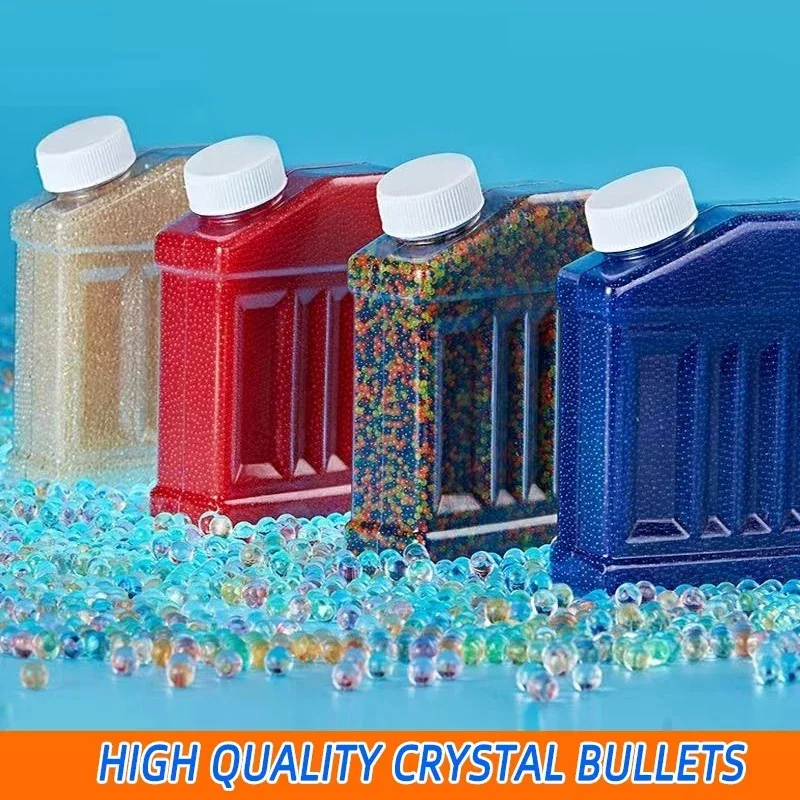 BHot 100000 7-8mm Blaster Pistola Gel Mmo Per Pistola Glock Pistole Giocattolo Sfera D'acqua Perline K47 Gelblast M416