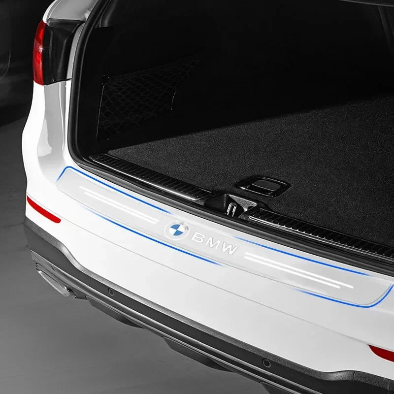 ل BMW E46 E90 E60 F30 F10 E39 E36 F20 G30 G20 E87 E92 E91 E30 Z4 1 قطعة شارة صندوق السيارة واقية ثلاثية الأبعاد ملصق اكسسوارات السيارات #5