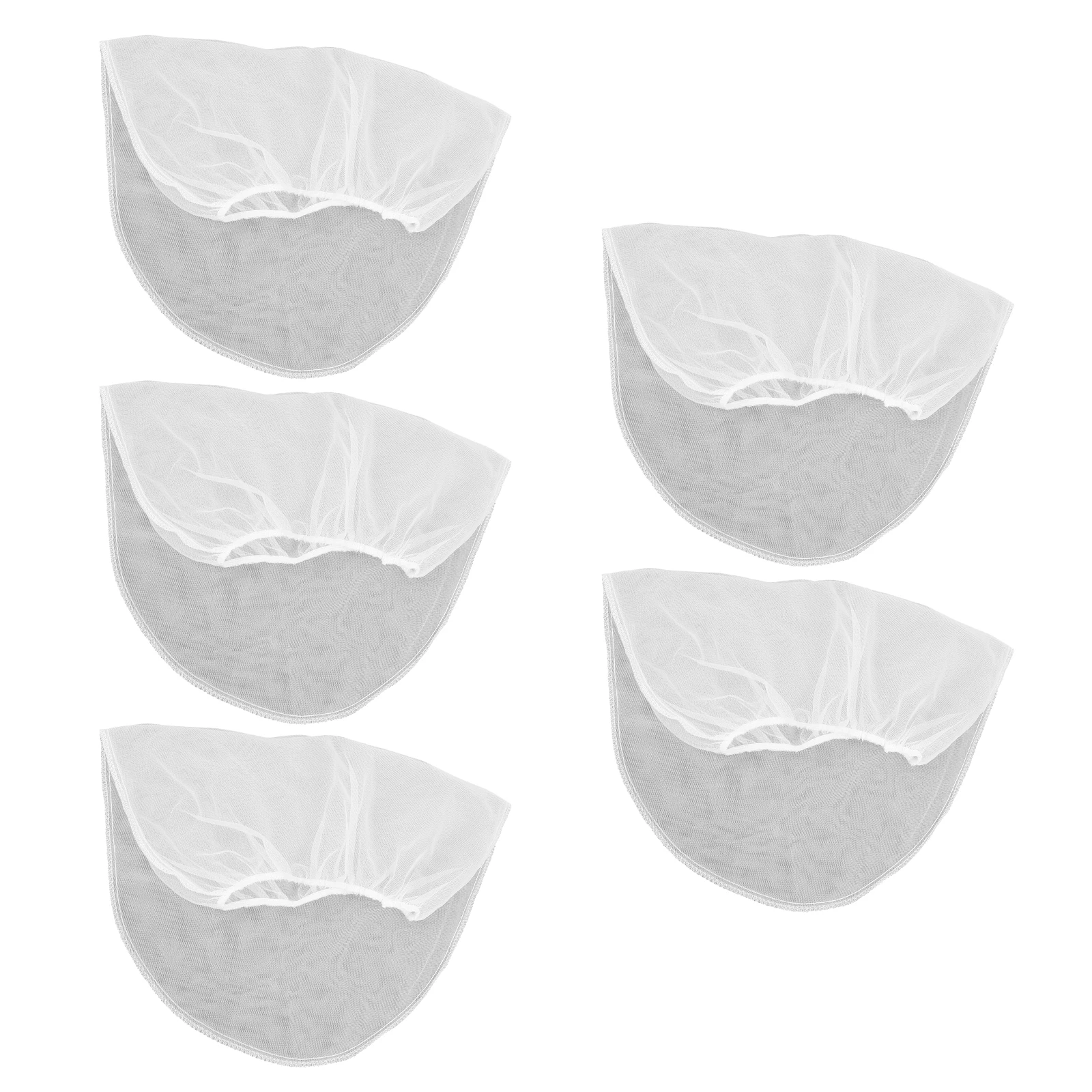 

5 Pcs Filter Bag Hydroponics Painting Strainer Triangle Practical Filtering Polyester Fine Mesh Bags