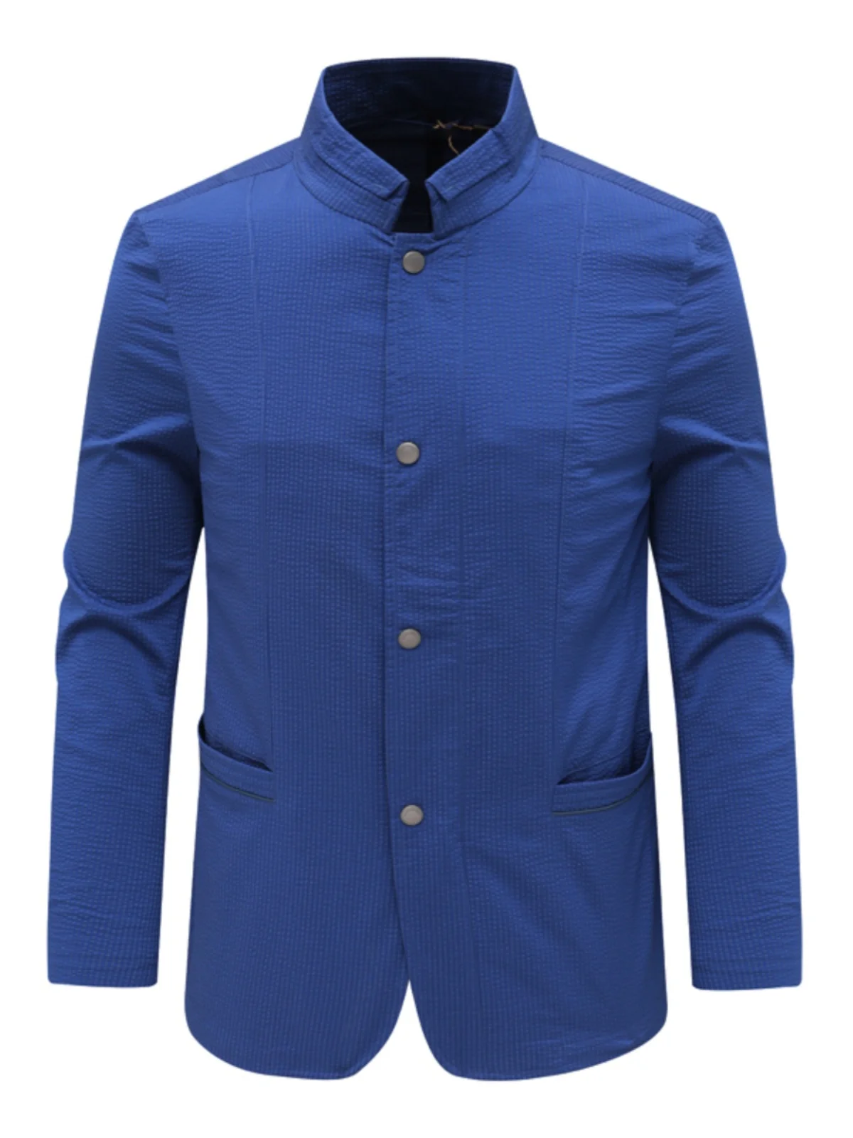 

Мужская повседневная куртка DS50 Emperor L: весенне-осенняя, на молнии, с воротником-стойкой, прямого кроя, на пуговицах, для отдыха, модная городская верхняя одежда