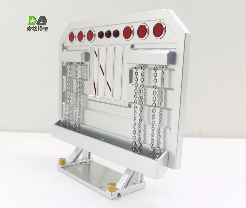 Dige Modell Lkw CNC Metall Beleuchtung Ausrüstung Rack Für Tamiya KING HAULER GRAND HAULER 1/14 RC Traktor Lkw DIY Upgrade Teile