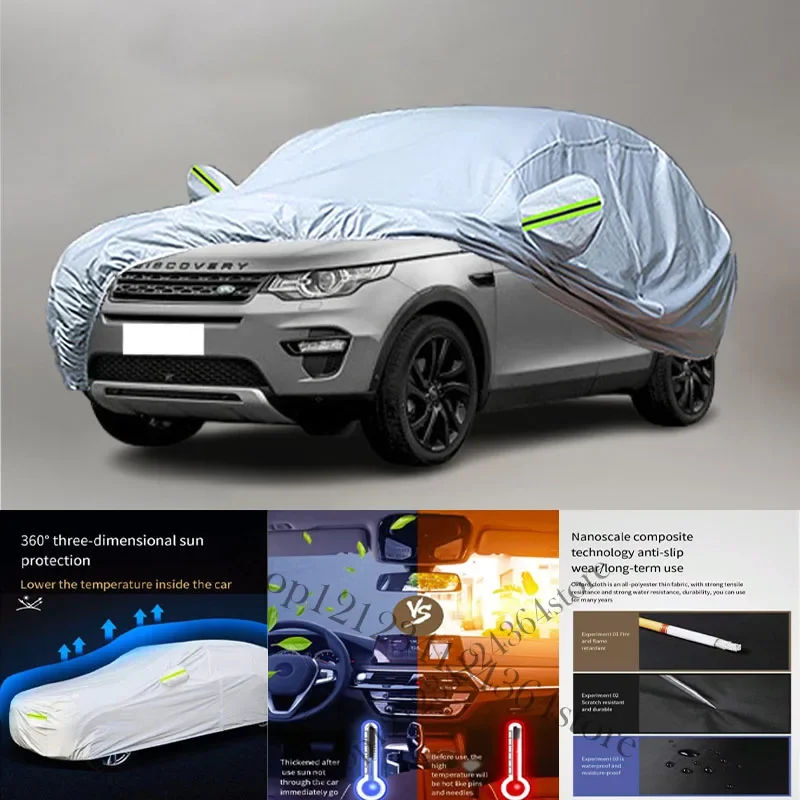 

For Land rover Discovery Auto Anti snow Anti dust Anti-uv Anti peeling paint And Anti Rainwater 210t car cover Car cover