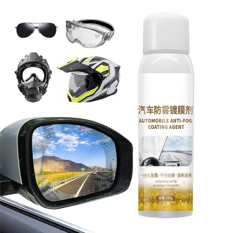 

Car Windshield Defogger Long Lasting Invisible Anti Fog Spray Streak-Free Shine On Windows Windshields And Mirrors Car Care