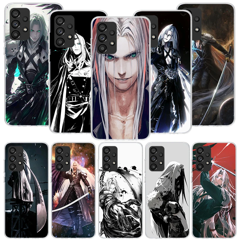 Anime FINAL FANTASY 7 BloodyBeni Phone Case for Samsung Galaxy A15 A14 A13 A12 A55 A54 A53 A52 A35 A34 A33 A32 A25 A24 A23 A22 A