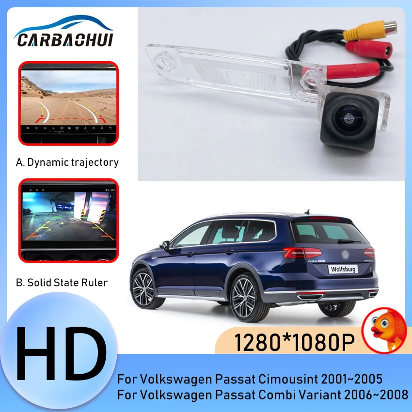 Vehicle Rear View Camera Night Vision Waterproof For Volkswagen Passat Cimousint 2001~2005 Passat Combi Variant 2006~2008 Car