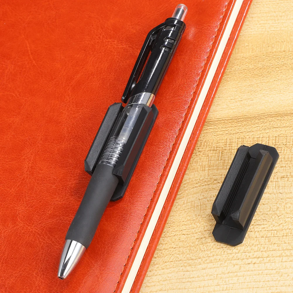 6 stuks siliconen pennenhouder clips zelfklevende bureau-organizer draagbare langdurige voor klaslokaal kantoor pennenhouder clip