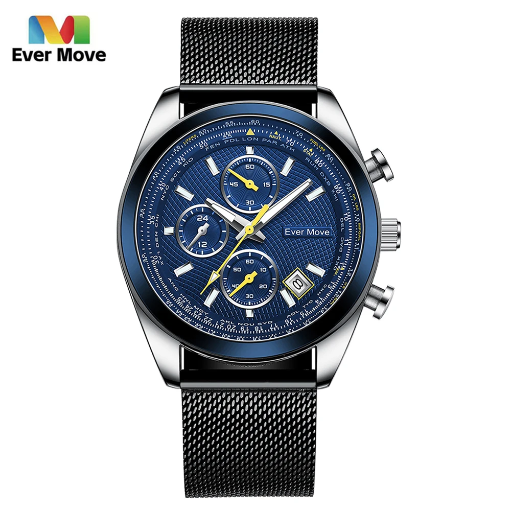 New 2023 Men Fashion Ultra Thin Watches Simple Men Luminous Stainless Steel Mesh Belt Quartz Watch Leisure Gifts For Men Watch