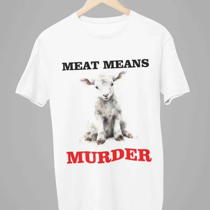 T-shirt Cruauté envers les animaux / Viande signifie meurtre
