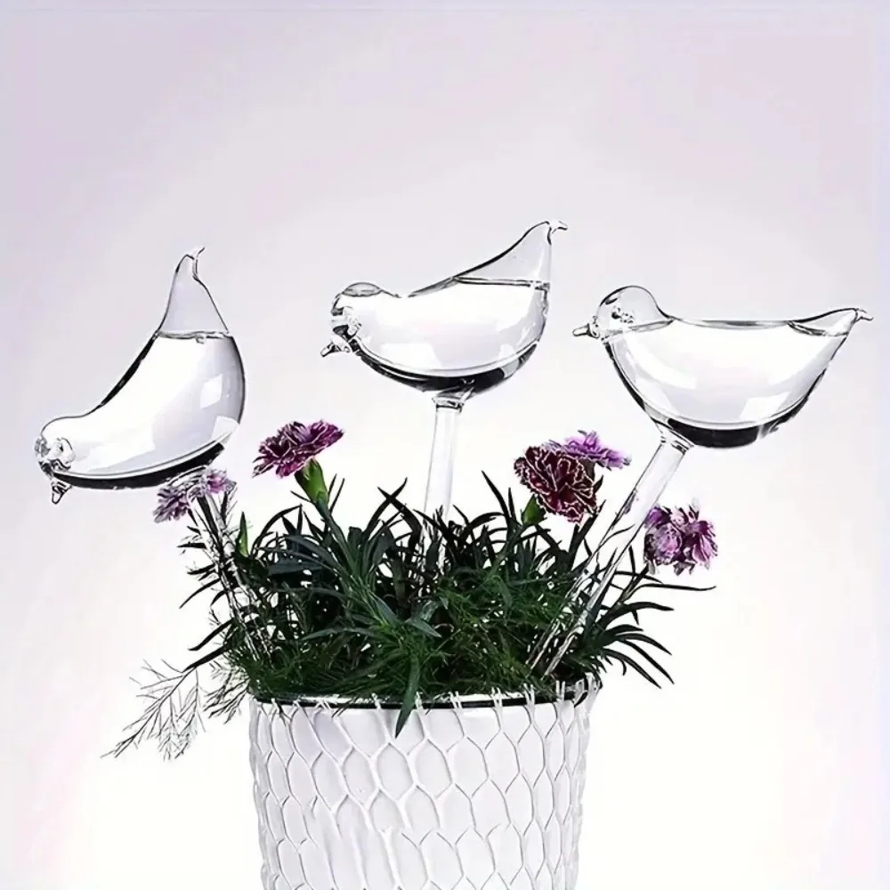 Imitation Glass Bird Automatic Waterer Circular Waterer Potted Plant Waterer Lazy Waterer Garden Supplies Bonsai Drip