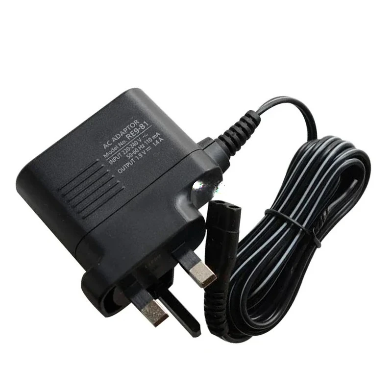hair clippers chargers for Panasonics ER-GB60 ER-GB70 ER-GB80 ER2211 ER2171 replacement adapters AC 220-240V DC1.9V 1.4A