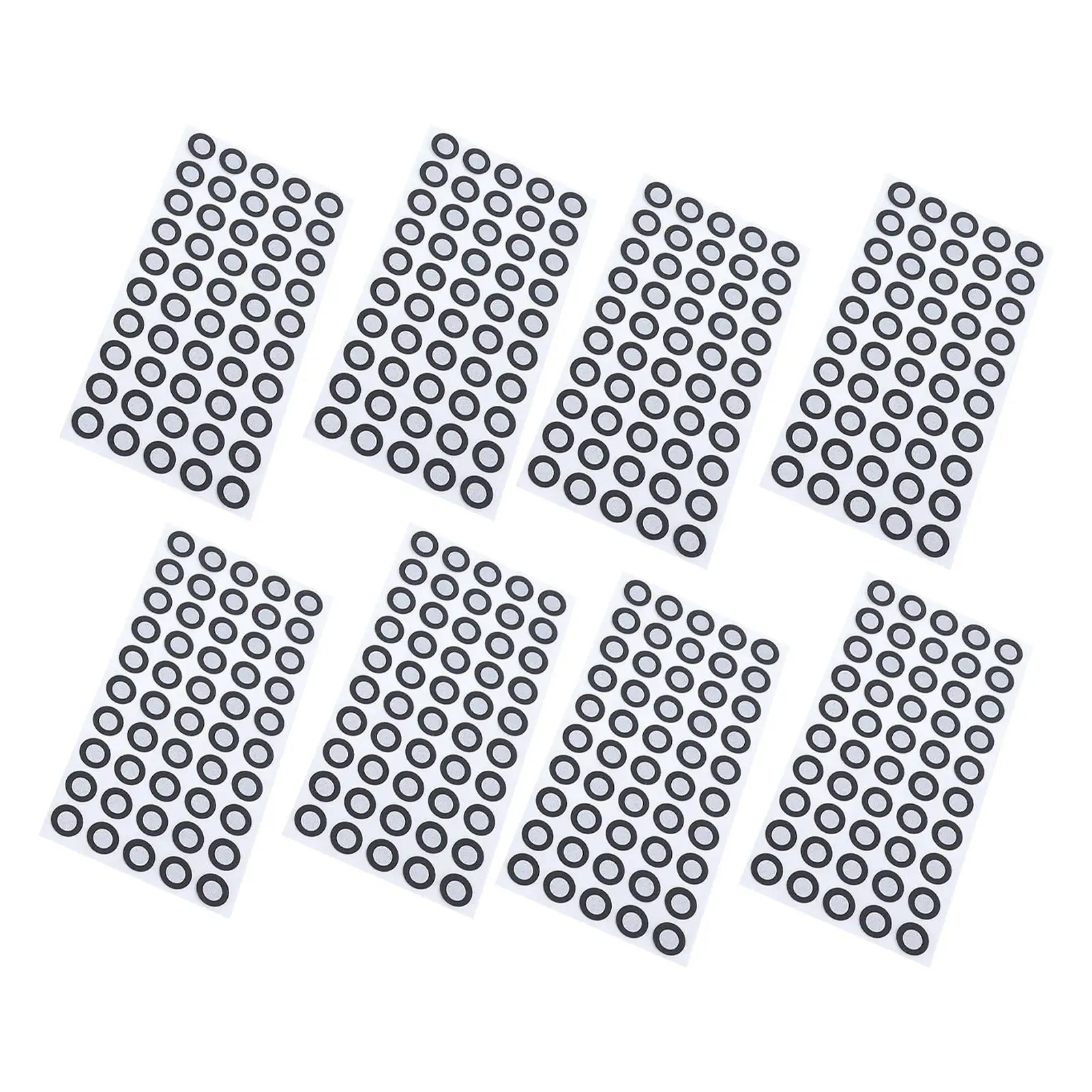 500 Pcs 3D Scanning Marker 6mm ID 10mm OD Reference Point Diffuse Reflection Markers 3D Scan Tracking Dots