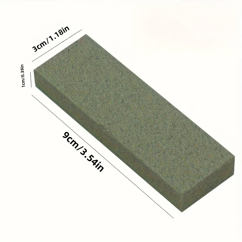 A convenient portable small sharpening stone for outdoor use, scissor sharpening stone, multifunctional square sharpening stone view 2