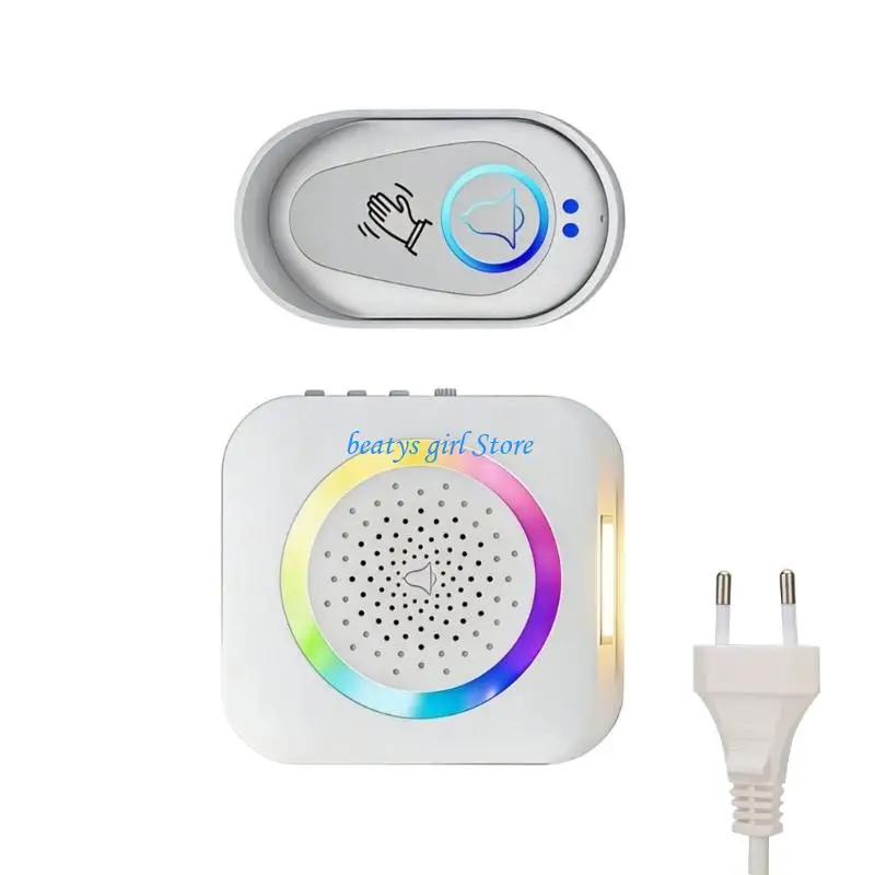 C7AB Weatherproof Intelligent Doorbell with Hand Gesture Operation & Multiple Tones 2 Type