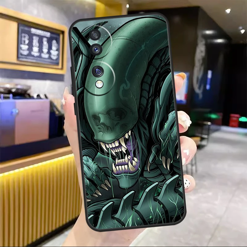 حافظة Alien Vs Predator لهاتف Honor Magic 7 6 5 Pro لهاتف Honor 50 70 90 200 400 Lite X9 X8a X8b X9a X9b X9c