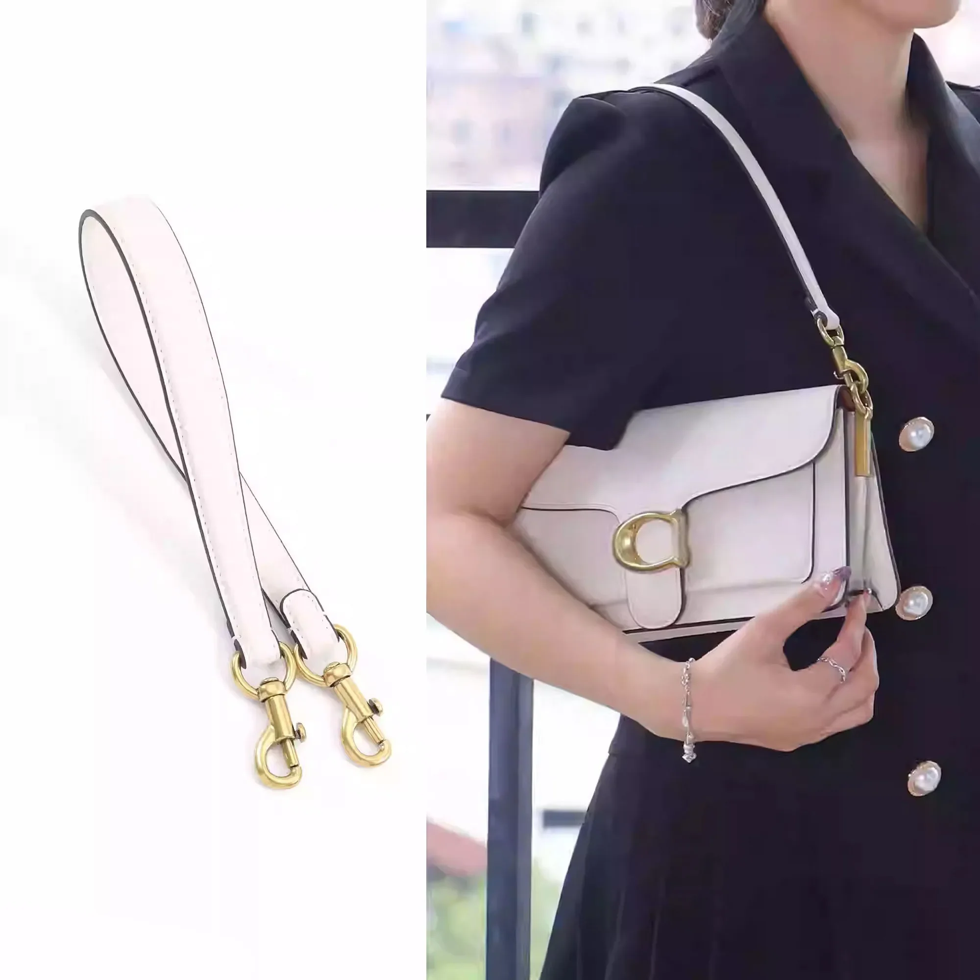 Soft Bag Belt for COACH Tabby Bag Wide Shoulder Accessories Strap Underarm Replacement Strap for Women's Bag Kit