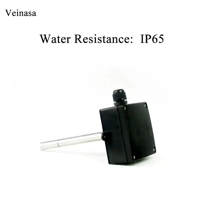 

In stock 2026 HTW-RH Duct Mounting Temperature and Humidity Transmitter 4-20mA Air Duct Sensor