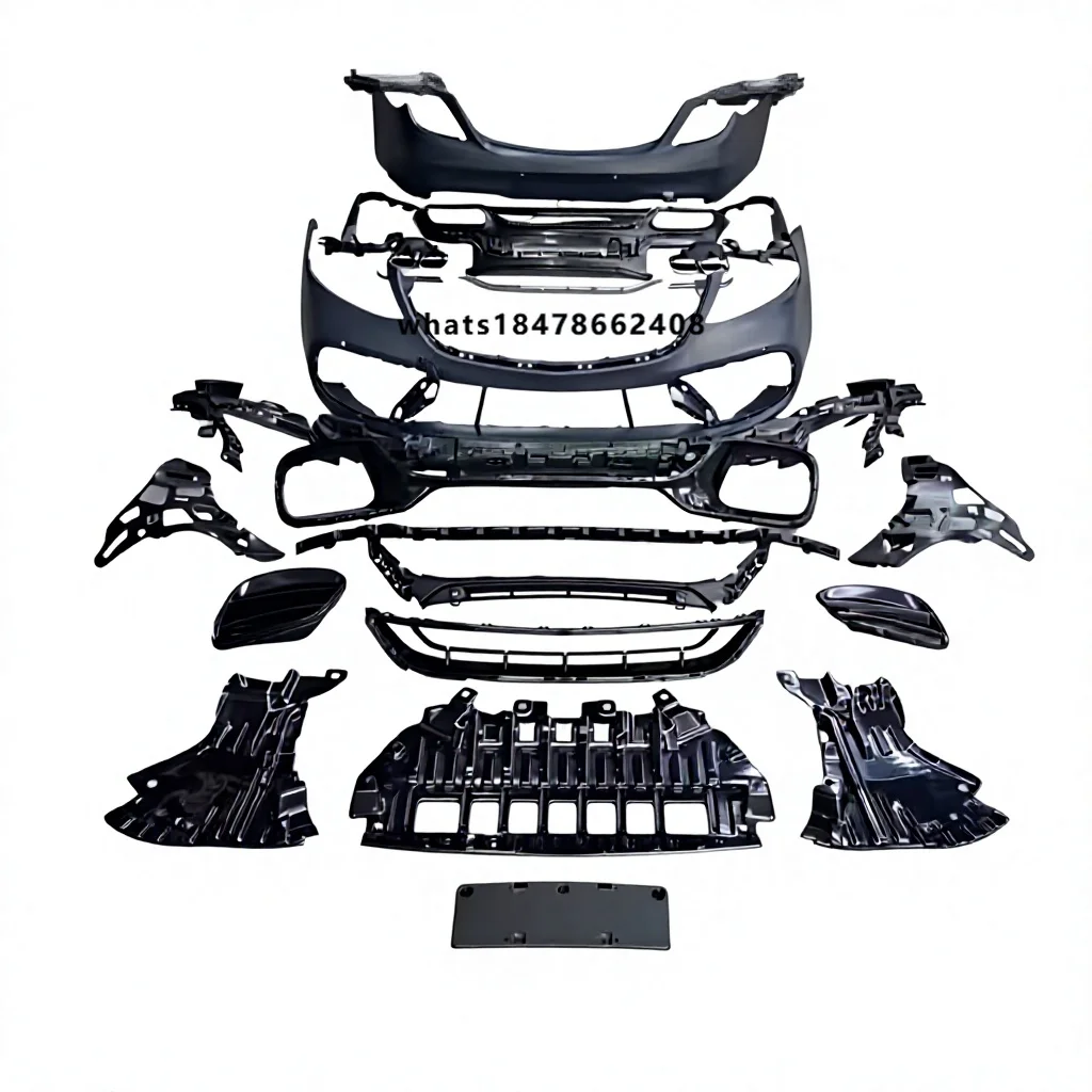 Car Modification BodyKit Upgrade S63 Front Bumper Fog Lights Headlights Rear Bumper Taillights-New for W222