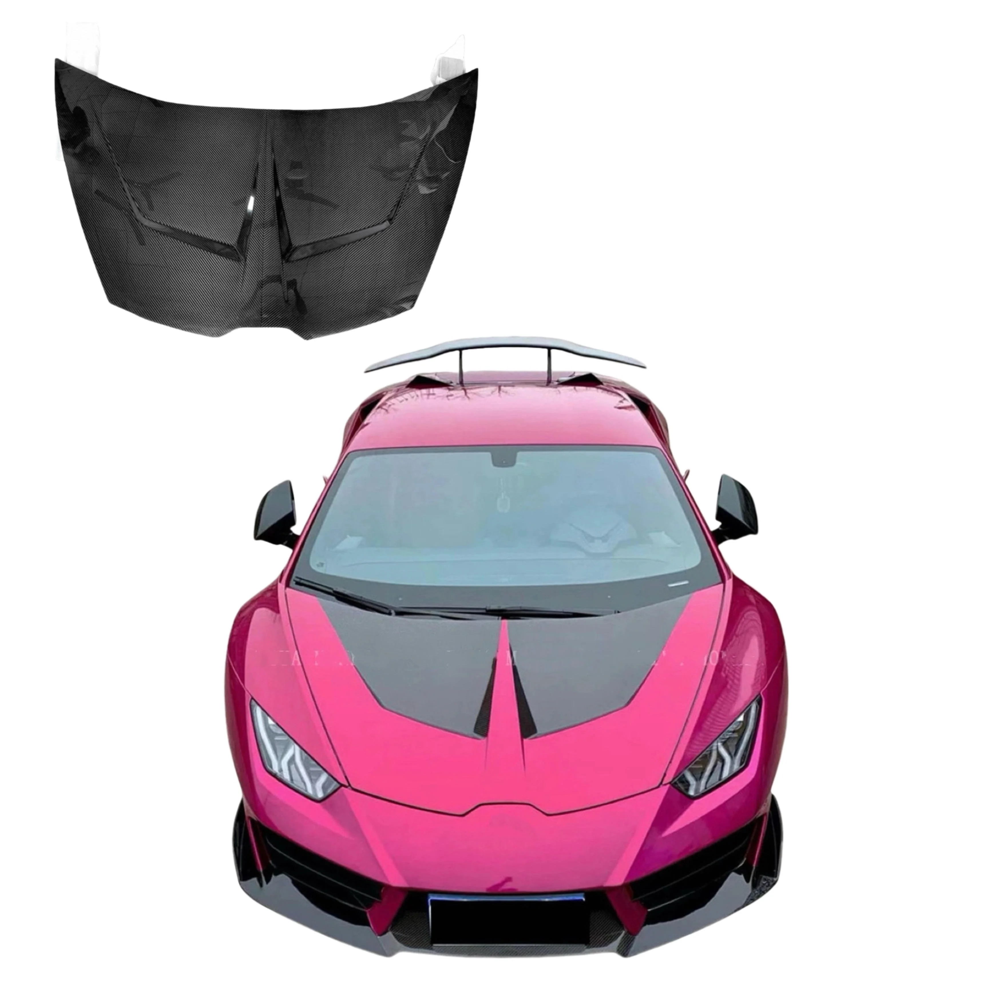 

Classic Car Restomod Body KitsFor Huracan LP580 LP610 1016 Style Carbon Fiber Front Engine Hood Bonnet Modification Accessories