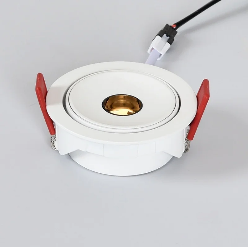 Focos Led ultrafinos, foco de ángulo de haz pequeño, foco de techo integrado de 3/8/15 grados para imagen del hogar, Mus