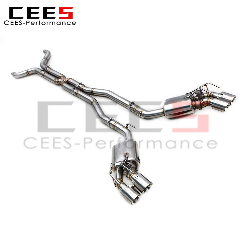 

CEES Catback Muffler for Chevrolet Camaro SS 6.2L 2010-2017 Street Car Stainless Steel Exhaust System with Remote Controller
